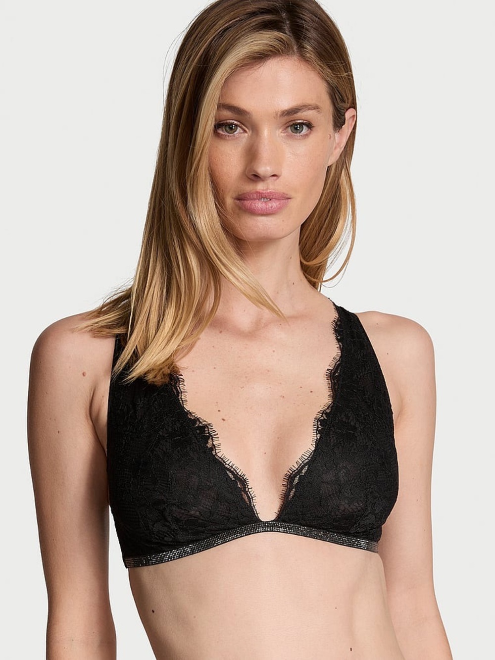 Victoria's Secret DREAM ANGELS
Twinkle Lace Triangle Bra sz- M-DD